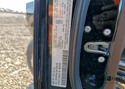 2022 Ram 3500 Longhorn z USA, uszkodzony, nr VIN 3C63RRNL3NG240132